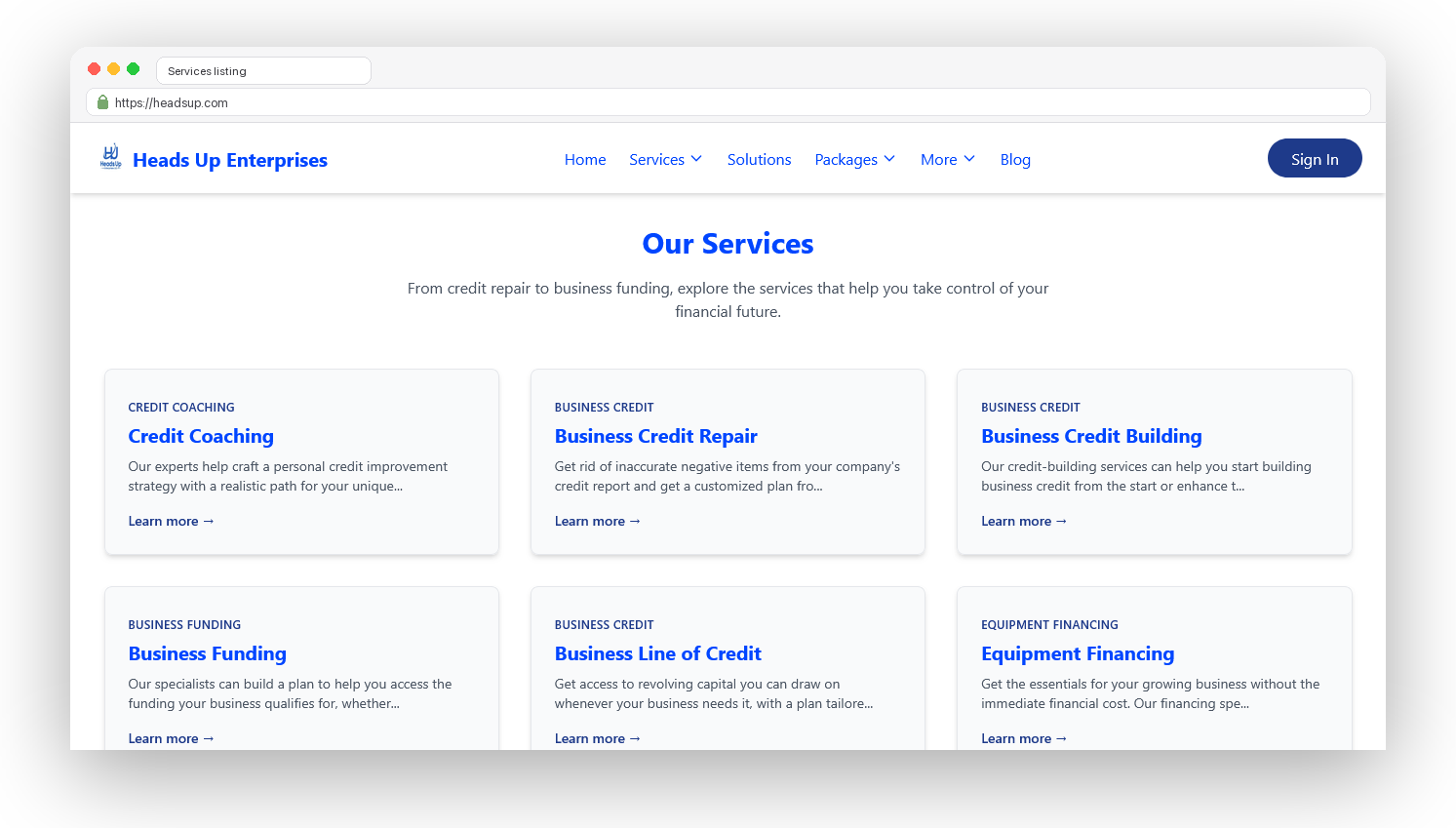 Services