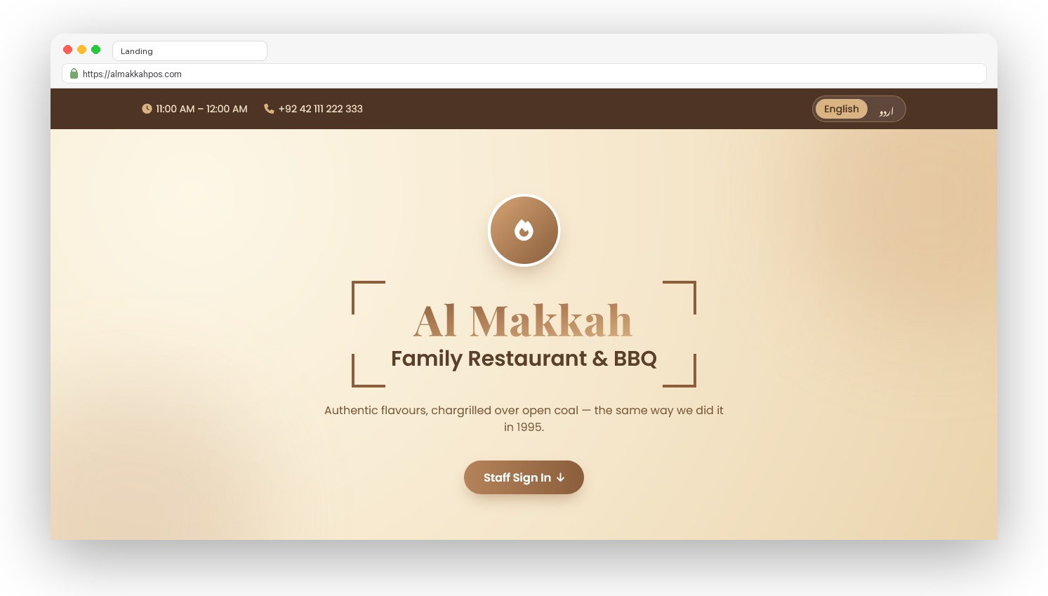 Landing Page