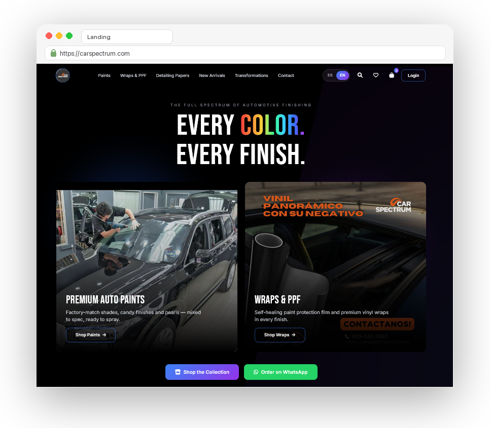 Landing Page