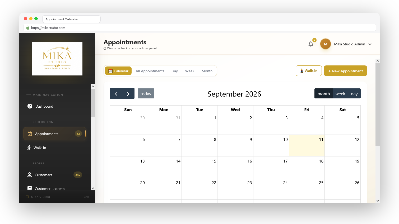 Appointments Management