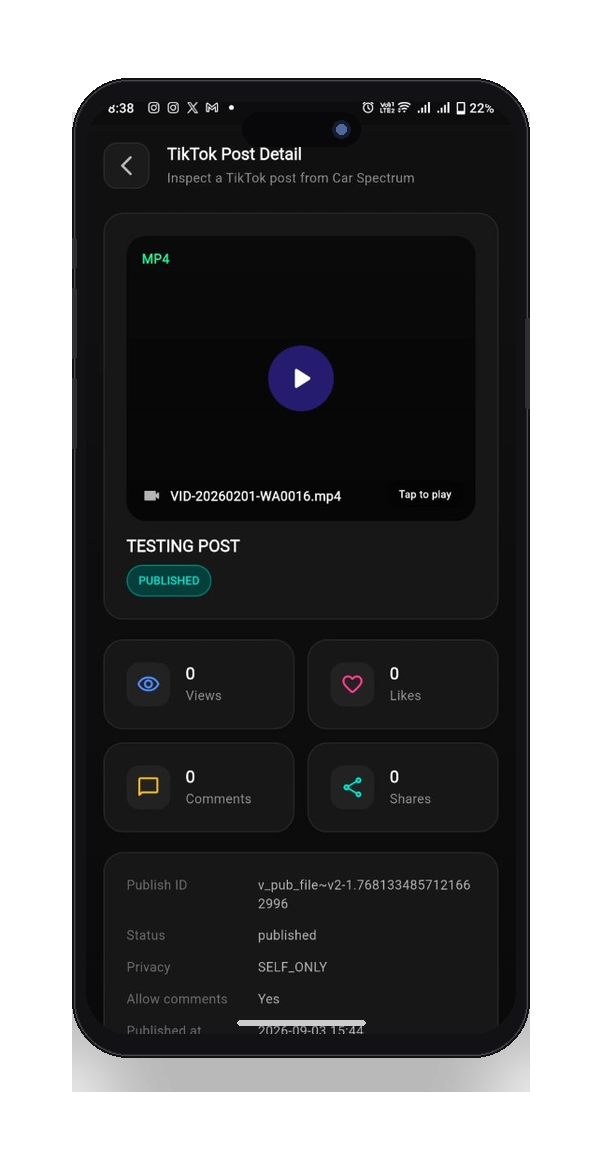 Post detail after scheduled publish (status sync)